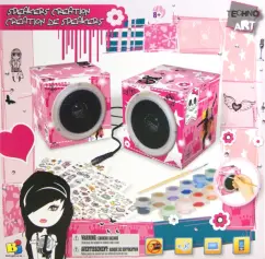 Set for creating and decorating loudspeakers for girls (35001)
